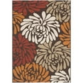 thumbnail image 1 of Safavieh Veranda Chocolate Indoor Outdoor Rug - 4' x 5'7", 1 of 5