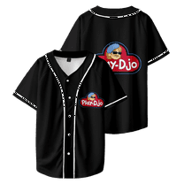 Djo Merch Play Logos Baseball Shirt Fashion Short Sleeve Casual Shirts