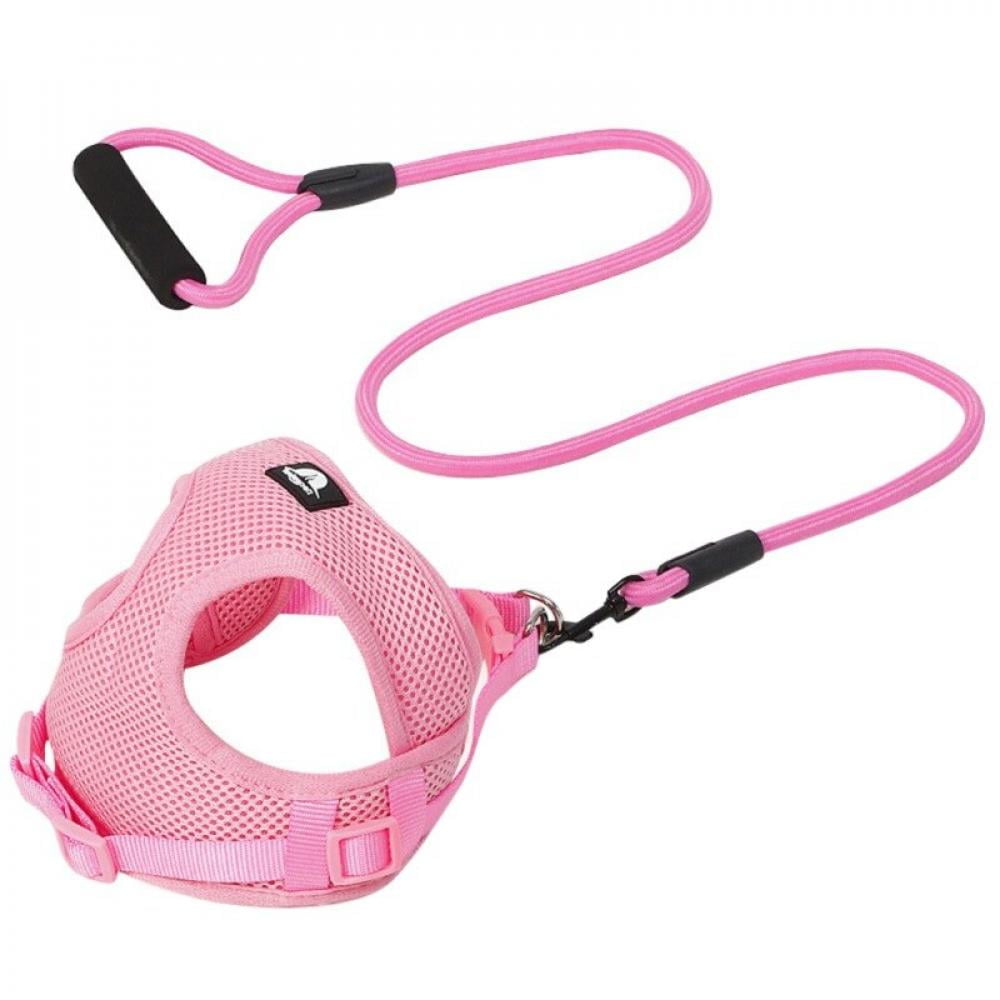 Soft Mesh Dog Harness and Leashes Set for Chihuahua Pet Puppy Comfort