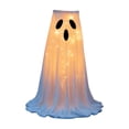 thumbnail image 2 of Halloween Ghost Candy Bowl Stand With LED Lights | Trick-or-treat candy dish，Cute Ghost Candy Bowl Holder，Perfect Indoor Outdoor Halloween Decor，for Porch, Yard & Doorway, 2 of 6