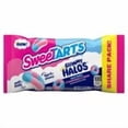 thumbnail image 2 of SweeTARTS Gummy Halos, Candy, Blue Punch and Strawberries and Cream, Tart and Chewy, Soft and Fluffy, 3.5 oz(2pack), 2 of 5
