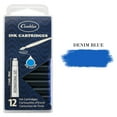 thumbnail image 4 of Conklin Blue/Black Ink Cartridges Clear Case/Fountain Pen Ink Cartridges (CK70072) - Pack of 12, 4 of 5