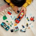 thumbnail image 2 of LEGO City Fire Rescue & Police Chase 60319 Toy Building Kit (295 Pieces), 2 of 6