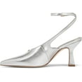 thumbnail image 3 of Circus NY by Sam Edelman Women's Tara Slingback Heel Soft Silver 6M, 3 of 5