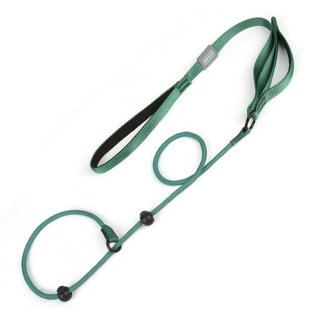 Dog Leash Slip Dog Leash Adjustable Slip One-piece Adjustable Dog Training Leash No Pull Training Leashes and Collar P-Leash Pet Leash for Medium and Large Dog