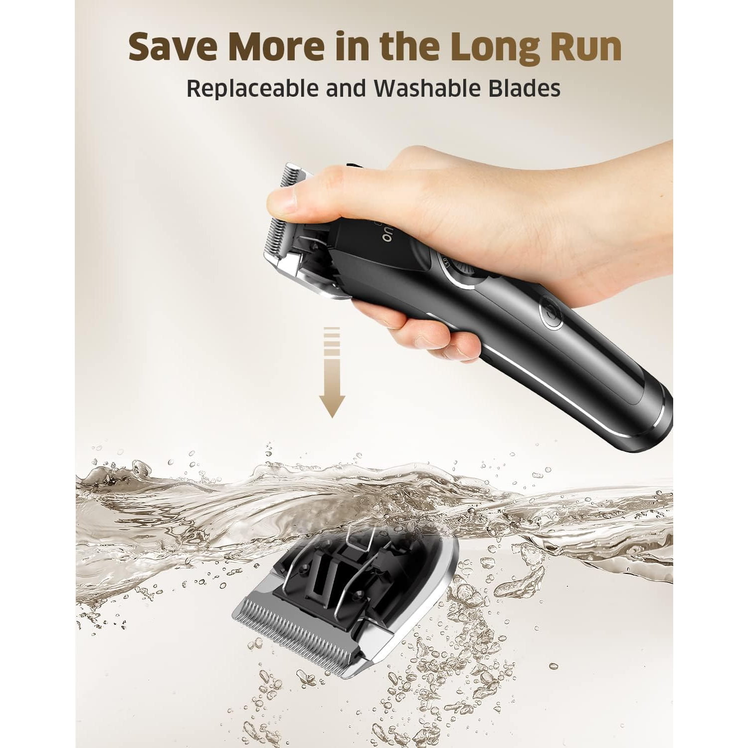 Oneisall CP-9050 Heavy Duty Dog Clippers for Grooming Thick