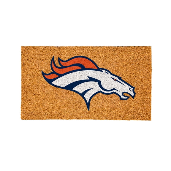 Denver Broncos 28" x 16" Logo Turf Mat