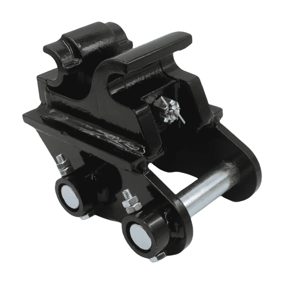 Mechanical Quick Coupler for Mini Excavators, Fit for Most Heavy Equipment Not Exceeding 3 Tons, Quick Change Hitch Attachment, Black