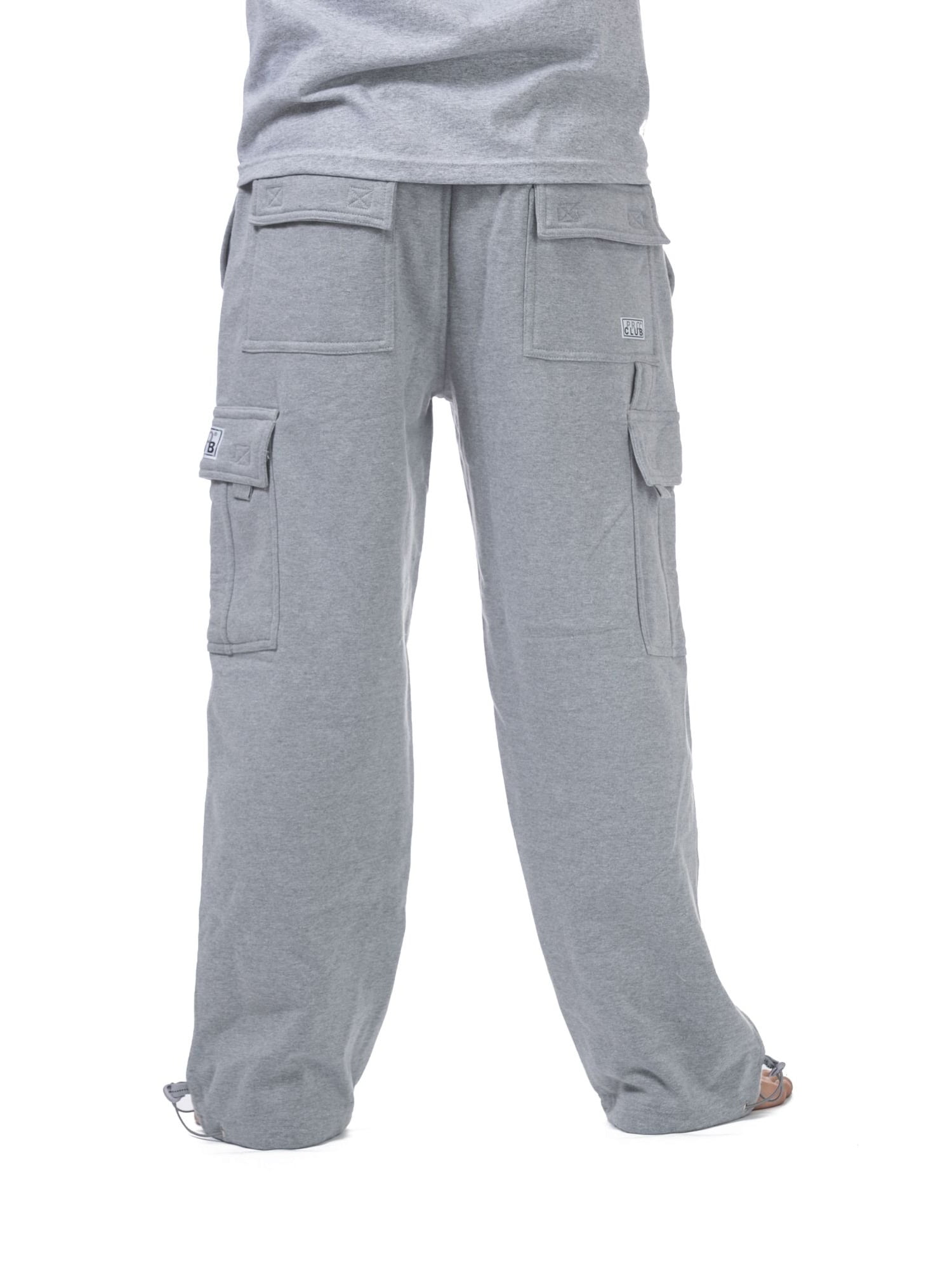 Pro Club Men's Heavyweight Fleece Cargo Pants - Walmart.com