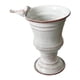 thumbnail image 2 of Maceta, escultura, regalo, estatua para exteriores, florero, contenedor para plantas Blanco, 2 of 8