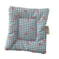 thumbnail image 3 of Posavasos con estampado de nudo de mariposa, a cuadros, para bebidas, almohadilla caliente, 6 pulgadas x 6 pulgadas, novedad, versátil, posavasos de a Azul, 3 of 9