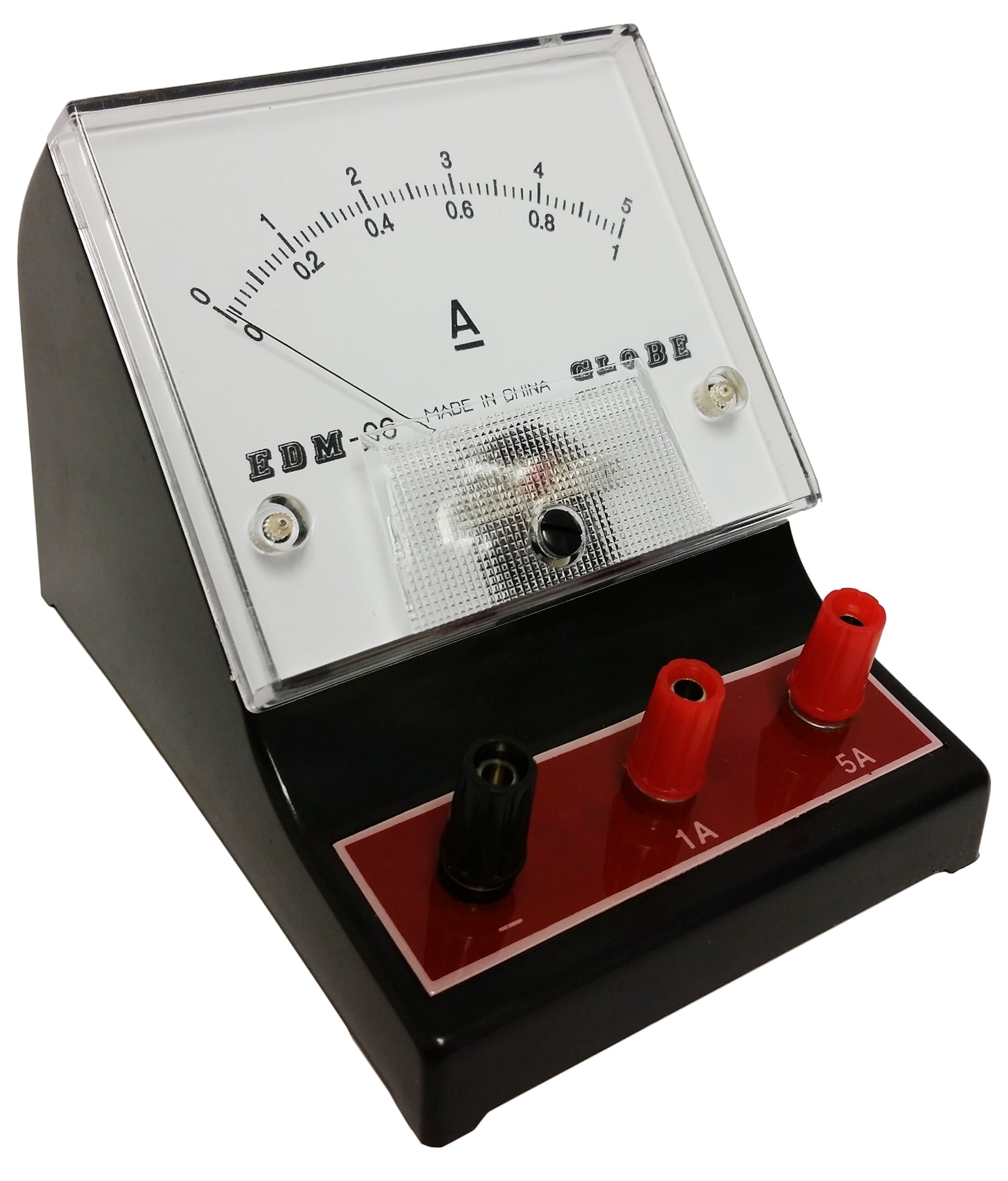 Analog Ammeter, 0A to 1A, 0A to 5A; DC; Case of 40 by Go Science Crazy