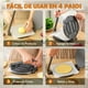 thumbnail image 5 of Prensa para Tortillas de Hierro Elly Fundido Elly Con 100 Hojas de Papel Encerado, 5 of 7