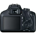 thumbnail image 3 of Canon EOS 4000D Digital Camera with 50mm f/1.8 STM Lens 9PC Accessory Kit – Includes 3PC Filter Kit (UV + CPL + FLD) + 4PC Macro Filter Set (+1,+2,+4 +10) + MORE, 3 of 5