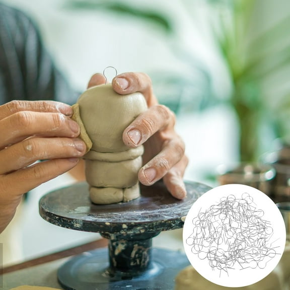 Raindrops Firing Needles for Crafts and Decorations, 100 Pieces for Precision Art Projects