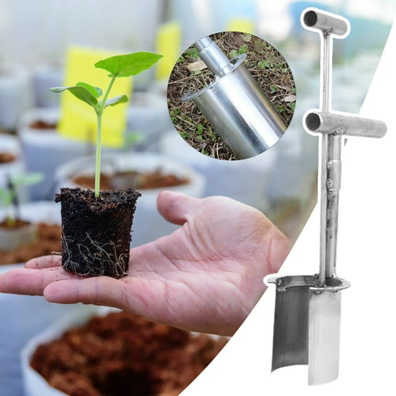 HomeLife Ball Root Seeder Tool Bulb Planter Tool Plant Seeder Handheld Soil Sampler