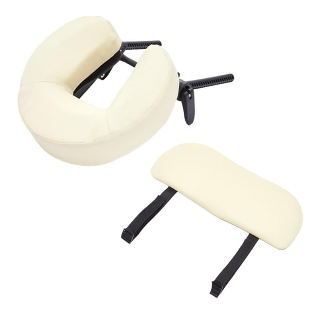 TISHITA Berceau pour le Visage avec Oreiller pour Table de Massage Fournitures de SPA Beauté Robuste Confort beige