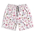 thumbnail image 5 of Goofa Cute Poodle Dog Printed Mens Swim Trunks Summer Quick Dry Short Beach Swimwear Bathing Suits-Small, 5 of 9
