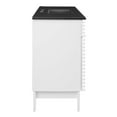 thumbnail image 3 of Modway Render 48" Single Sink Bathroom Vanity in White Black, 3 of 10