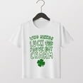 thumbnail image 2 of JUMEYU Boys Athletic Shirts Boy Shirt Party T-Shirts Excavator Short Sleeve Tee Size 11-12 (White,11-12 Years), 2 of 7
