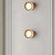 thumbnail image 3 of Lámpara de pared LED con pantalla de vidrio, aplique para dormitorio, sala de estar, baño, espejo, escalera, luz de pared LED, aplique A, 3 of 5