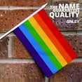 thumbnail image 2 of Anley Rainbow Gay Pride Mini Flag 12 Pack - Hand Held Small Miniature LGBT Flags on Stick - 5x8 Inch with Solid Pole & Spear Top, 2 of 6