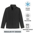 thumbnail image 3 of Boy's Polar Fleece Full Zip Sweater (XS-2XL), 3 of 4