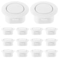 thumbnail image 1 of Shisuyan 10pcs Car Bumper Radar Hole Cover Plugs Plastic Body Hole Caps For Front And Rear Bumper Protects Radar Signal Accuracy, 1 of 8