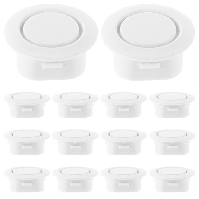 Shisuyan 10pcs Car Bumper Radar Hole Cover Plugs Plastic Body Hole Caps For Front And Rear Bumper Protects Radar Signal Accuracy