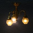 thumbnail image 3 of 4 Pedazos Mini Lámpara LED Luces Elegante para Casa de Muñecas Escala 1/12 Sunnimix Lámpara de casa de muñecas LED, 3 of 8
