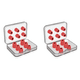 thumbnail image 1 of Comply Foam Tips Fundas Compactas Y Ligeras para () Rojo, 1 of 2