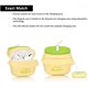 thumbnail image 3 of Funda de silicona para Airpods Pro, linda y divertida, compatible con Apple Airpods Pro [serie de frutas] (leche de plátano), 3 of 5