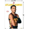 thumbnail image 3 of NBA Atlanta Hawks - Trae Young Feature Series 23 Wall Poster with Push Pins, 22.375" x 34", 3 of 4