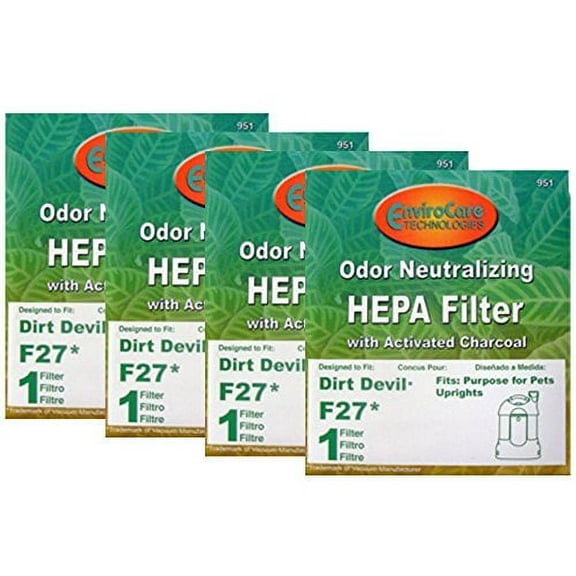 EnviroCare 3 Compatible with Eureka Upright Airspeed Vacuum Cleaner Allergy Bags