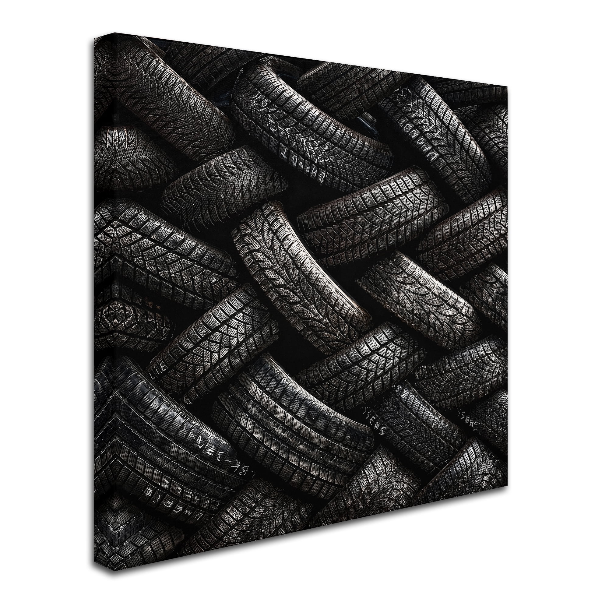 Piet Flour 'Feeling Tired' Canvas Art