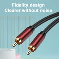 thumbnail image 5 of Lotus Cable Subwoofer Cable AV Cable Lotus Audio Cable Projection DVD TV Cable to 5M/16.4Ft, 5 of 5