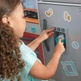thumbnail image 4 of KidKraft Mosaic Magnetic Play Kitchen with Ice Maker & Accessory Play Set, 4 of 9
