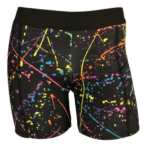 Pro Line Softball Sliding Shorts (Paint Splatter, Large) - Paint Splatter,Large