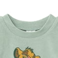 thumbnail image 7 of Disney Lion King Little Boys' Loop Terry 2-Piece T-Shirt and Shorts Set Simba Sage Green, 7 of 7