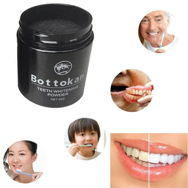 Bad acre Aan de overkant Carbon Coco Organic Charcoal Teeth Whitening Powder Natural Tooth Polish A  Tooth care - Walmart.com