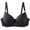 Black, variant on Lixiuxyad Plus Size Underwire Bra Seamless Full Coverage Lace Trim Comfortable Everyday Wear Smooth T Shirt Bra Support For,Bras for Women Beige 75A
