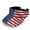 American Flag Butterfly, variant on Scale Sun Visor Hat with Wide Brim for Women Adjustable Sport Visor Athletic Sport Cap for Golfers Summer Outdoor Activities
