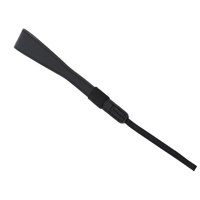 Capa de la Muñeca de Muñeca de Muñeca Ajustable PU Leather Pan Lanyard Sin EspeJo para Accesorios de Fotografía