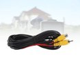 thumbnail image 3 of Backup Camera Video Cable, Sensitive Rear View Parking Camera Video Cable 6M 19.68FT Male To Female  for SUVs, 3 of 7