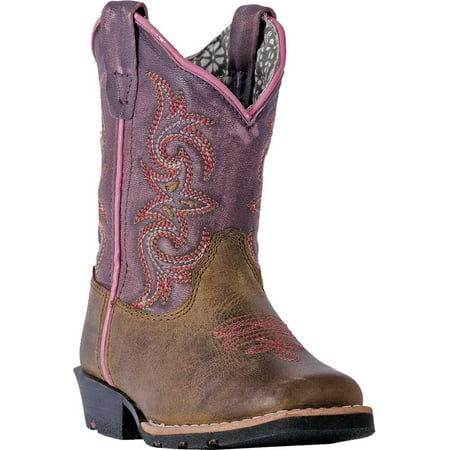 

Dan Post Boots Toddler Girls Tryke Square Toe Casual Boots Mid Calf