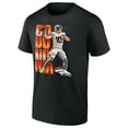 thumbnail image 2 of Men's Bo Nix Black Denver Broncos Celebration T-Shirt, 2 of 4