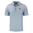 thumbnail image 2 of Men's Cutter & Buck Gray Syracuse Orange Pike Eco Pebble Print Stretch Recycled Polo, 2 of 3