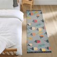 thumbnail image 3 of Yayeee Runner Rug for Bedroom 2'x6' Machine Washable Hallway Non Slip Mat, Cute Acorns Pattern, 3 of 8
