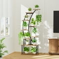 thumbnail image 3 of 63" Tall Plant Stand Indoor with Grow Lights,Large Corner Display Shelf, 3 of 6
