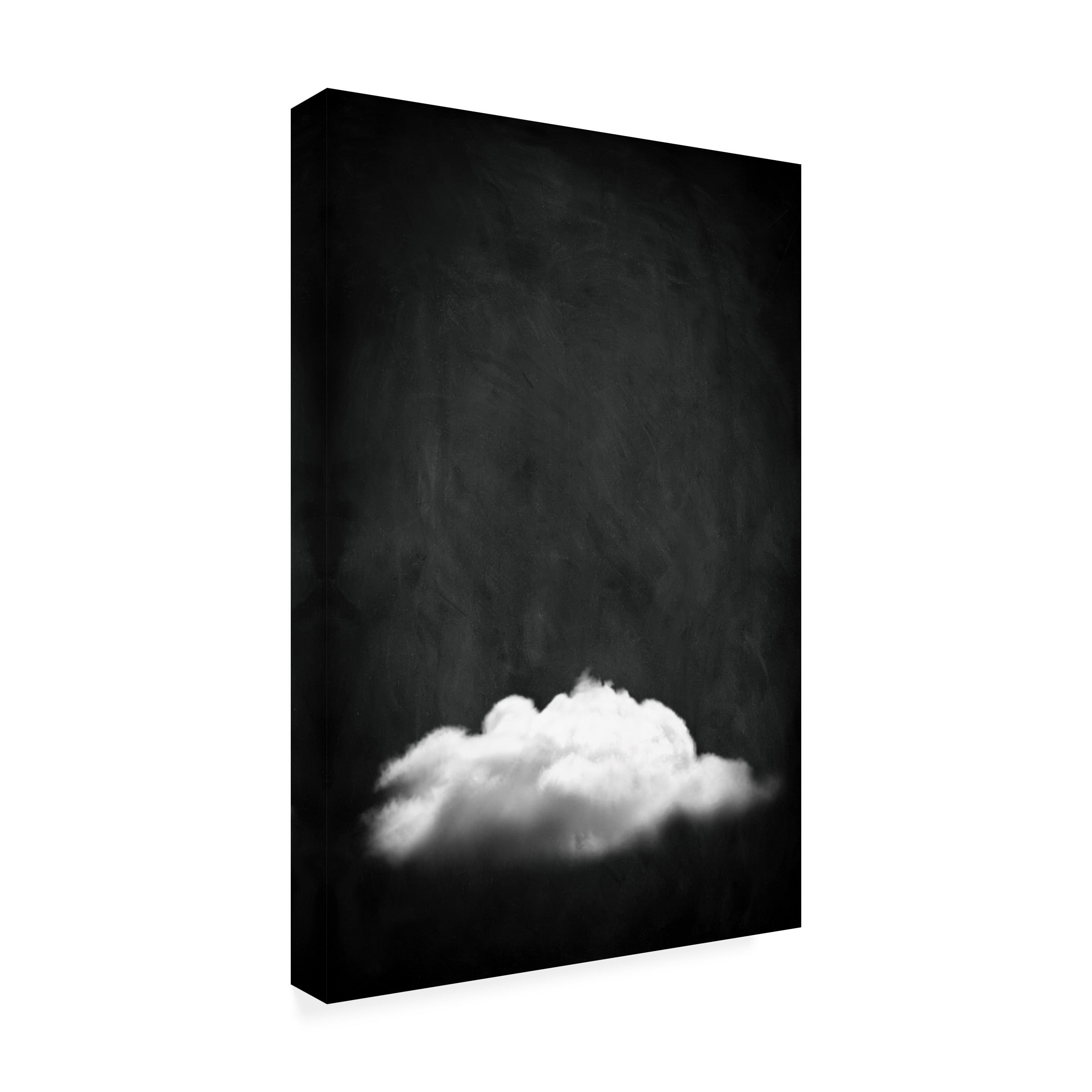 Aureous 'Black Cloud No2' Canvas Art